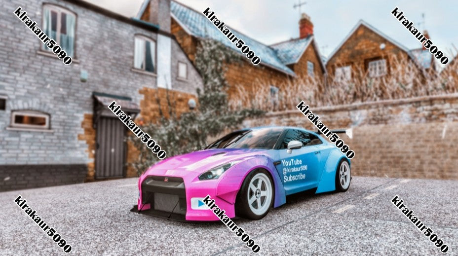 Free DIGITAL  NISSAN GTR R35  (LIMITED )