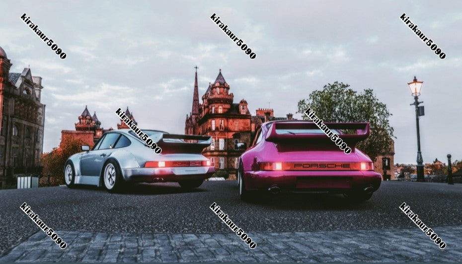 DIGITAL DESKTOP  WALLPAPER  PORSCHE 3.3 TURBO