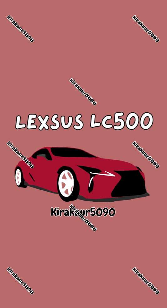 Lexsus lc500 (phone wallpaper)