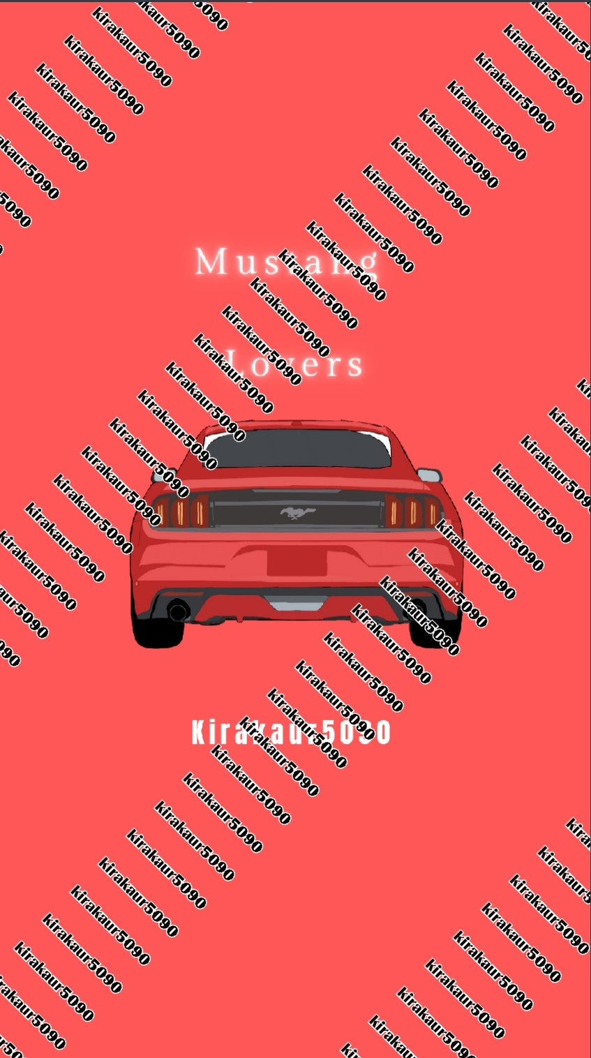 FORD MUSTANG LOVERS PHONE WALLPAPER